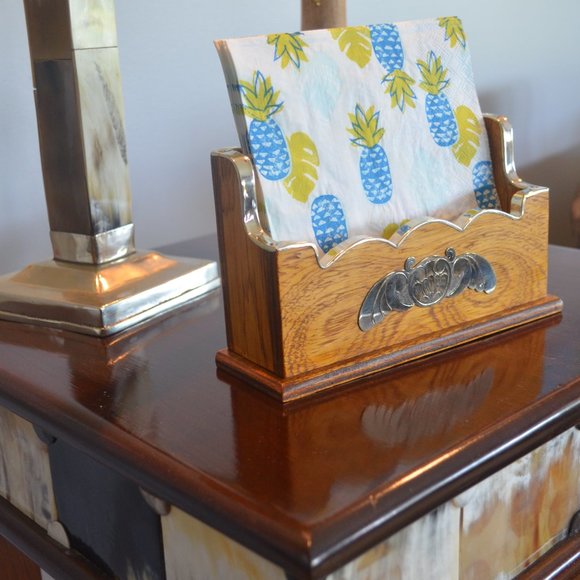 Organizer #B-2 darker wood - Picture 6 of 10
